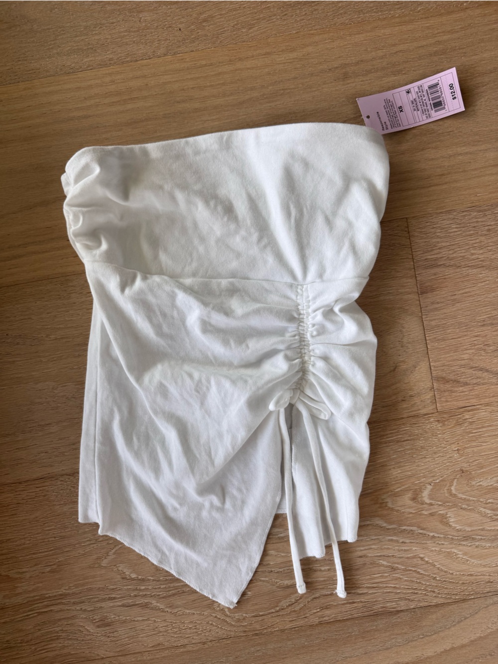 White tube top